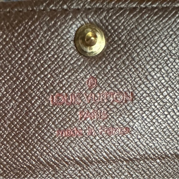 🔑 Louis Vuitton Damier Key Trifold Case - Picture 13 of 15